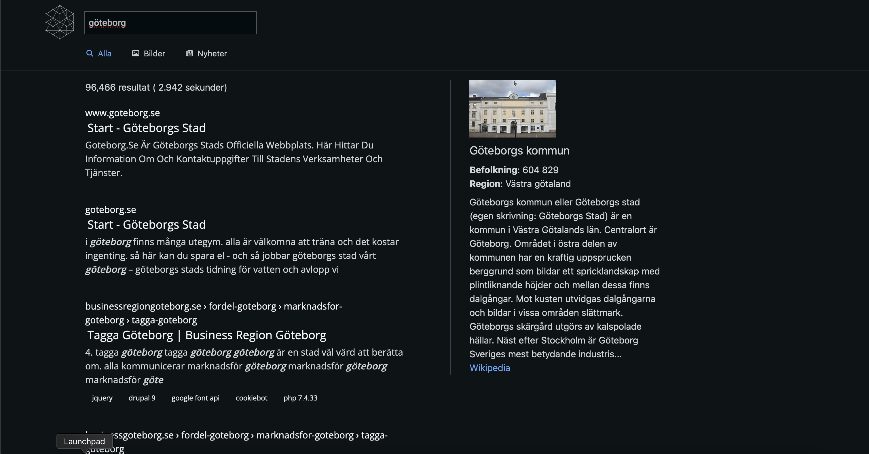 Celious Search Engine